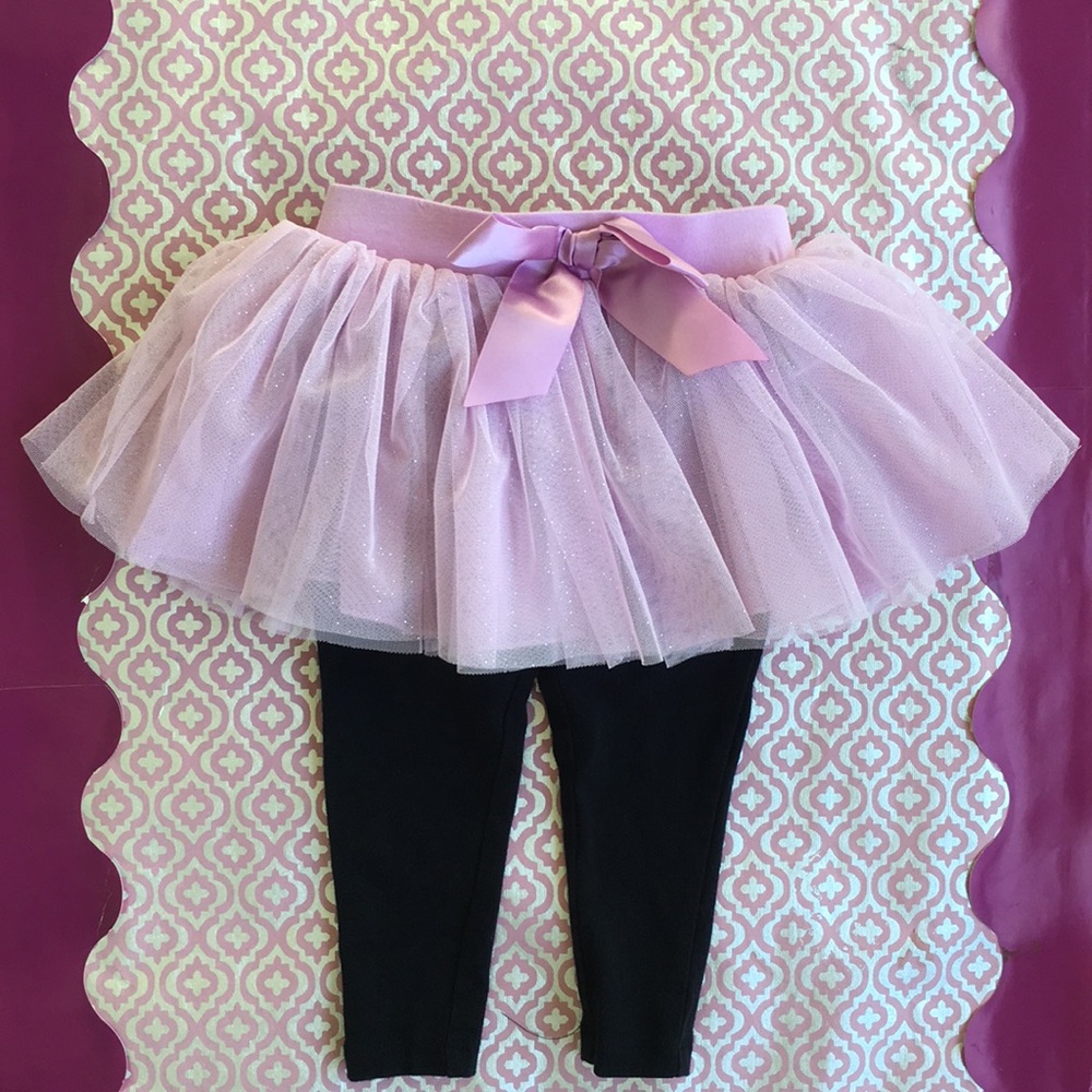 Nanette Lepore Girls Skirt/Leggings sz 18 mos